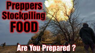 Preppers Stockpiling Food For SHTF Events