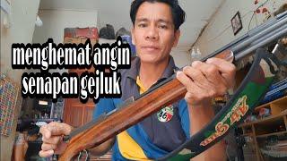 cara menghemat angin pada senapan angin gejluk