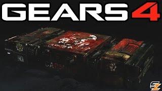 Gears of War 4 Gear Packs - Opening 15 ZOMBIE CARMINE PACKS