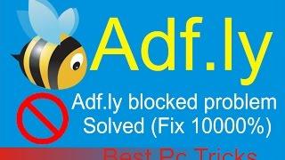 adf.ly block problem Solved Fix 10000%