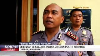 28 Anggota Polres Cirebon Positif Narkoba