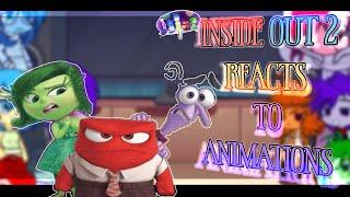 INSIDE OUT 2 CHARACTERS REACT TO FUNNY AND CUTE ANIMATIONS  Gacha Life 2️  PART 25