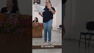 votação para presidente do conselho