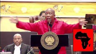 Julius Malema - I am In Charge Of South Africa and The Speaker Must Go