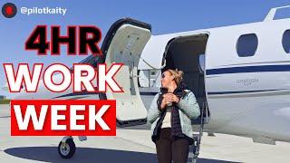 A Day in the Life of a Corporate Pilot Flying the Citation CJ4  Full Day  Home by 2p