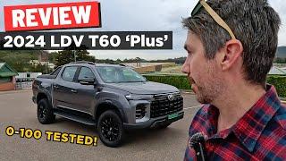 2024 LDV T60 Max Plus review 0-100 & POV test drive