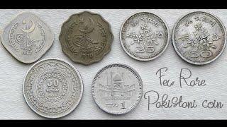 Few Old & Rare Pakistani Coins  Pakistani Poisha & Rupee   Pakistan