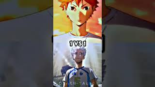 TIMESKIP HINATA VS HOSHIUMI  WHO IS STRONGEST #youtubeshorts #haikyuu