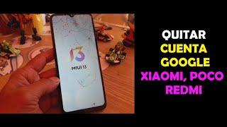 Quitar cuenta google Poco M3 Pro Poco M4 pro Poco M5s Redmi 10 note 12 xiaomi redmi poco