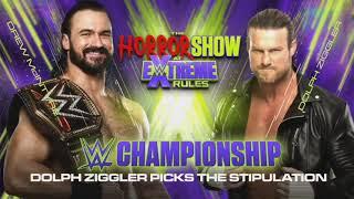 The Horror Show at WWE Extreme Rules 2020 Match Card HD