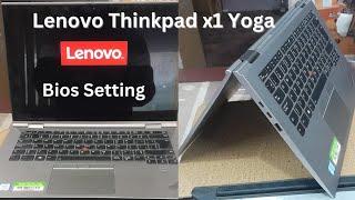 Lenovo Thinkpad Boot Key  Lenovo Thinkpad X1 Yoga Bios Key  How To Reset Lenovo Bios