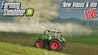 🟦FS25 - EXCLUSIVE NEW VIDEOS 🟦 Breakdown & Analysis  Farming Simulator 25 Live