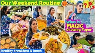 9 AM to 6 PM Weekend Routine  Day In My Life DIML  Cooking Shopping Kids Activity  Tamil VLOG