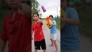 Funny Duo and Big Frotnite nerf gun  JJaiPan #shorts #tiktok