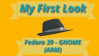 Fedora 39 -  GNOME ARM Version First Look
