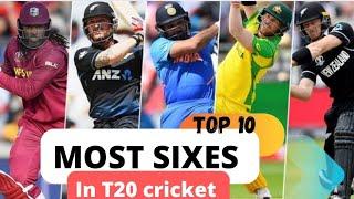 Most sixes in T20 cricket  Best sixes in T20 cricket  Top 10 sixes #cricket #cricketrecords #t20