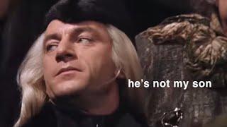 lucius malfoy being disappointed in draco for 1 minute and 13 seconds