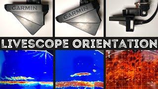 LiveScope Transducer Orientation Explained  Forward - Down - Perspective