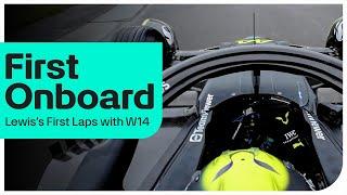 Onboard First Laps with Lewis and the F1 W14