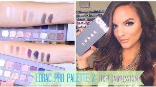 FIRST IMPRESSION  Lorac Pro Palette 2