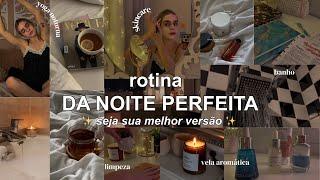  ROTINA DA NOITE SENDO “AQUELA GAROTA”  produtiva & motivadora 🪐