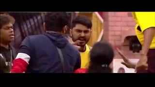 #BBMS2ViralCut  Bigg Boss Malayalam S2  Bigg Fight  2 VS 8 Pavan and Rejith Army