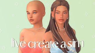 Giving YOUR Sims CC Makeovers LIVE  The Sims 4