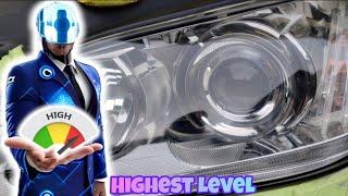 highest level of HEADLIGHT RESTORATION 