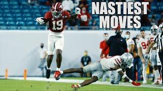 Nastiest Moves Hurdles Jukes Spin Moves & Stiff Arms Of The 2020-21 College Football Season ᴴᴰ