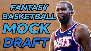 FANTASY BASKETBALL MOCK DRAFT  POINTS LEAGUE MOCK DRAFT