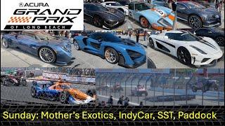 2024 Grand Prix of Long Beach  Sunday Mothers Exotics IndyCar Stadium Super Truck Paddocks