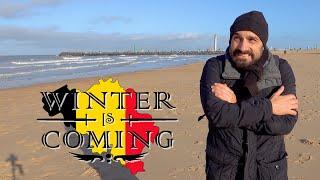 VISIT OF OSTENDE & THE BELGIAN COAST DURING THE WINTER - The Beach In Belgium Is So Beautiful