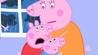 Peppa Pig in Hindi - Thunderstorm - Toofan - हिंदी Kahaniya - Hindi Cartoons for Kids