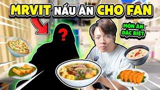 Lần Đầu Nấu ăn cho FAN CỨNG trổ tài SIÊU ĐẦU BẾP   MrVit Vlog #20