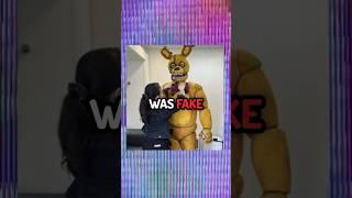 The FNAF Movie Springbonnie was FAKE?... #fnaf #fnafmovie #fnaf2 #fnaf1 #securitybreach #fnafmovie2