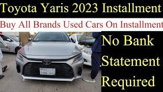 Toyota Yaris 2023 On Easy Installment  Used Cars On Installment  Easy Installment Plan