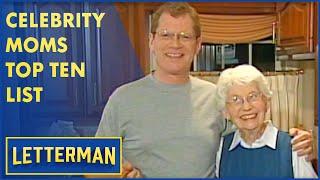 Brad Pitts Mom Helps Present A Mothers Day Top Ten List  Letterman