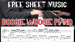 Crazy Boogie Woogie Piano Boogie Down Miao with free sheet music by Jacob Koller