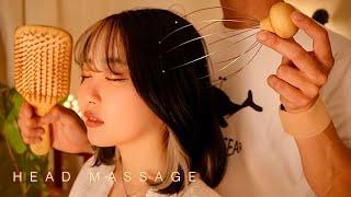 ASMR｜Scalp Massage For Deep SleepNo Talking