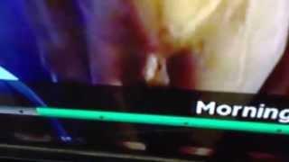 Shocking Dick Slip on National Television