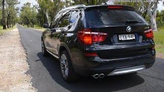 2015 BMW X3 xDrive30d 0-100kmh & engine sound