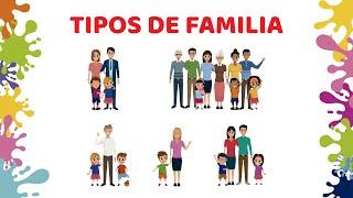 Tipos de familia  video infantil