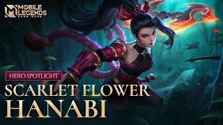 Hero Spotlight  Hanabi Revamp  Scarlet Flower  Mobile Legends Bang Bang