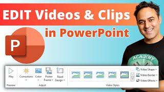 How to Use Microsoft PowerPoint to Edit Videos