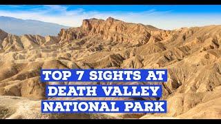 Top 7 Sights at Death Valley National Park