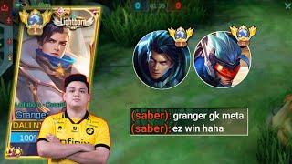 GLOBAL GRANGER TIPS LAWAN SABER ALUCARD  GK BAKALAN SUSAH  MLBB