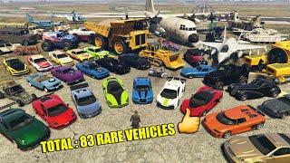 All Rare & Secret Cars in GTA 5 Hidden Vehicle Locations Guide - Story Mode