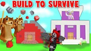 Build to SURVIVE CUTIE & MOODY HOUSE  Roblox