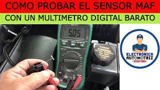 COMO PROBAR SENSOR MAF CON MULTIMETRO