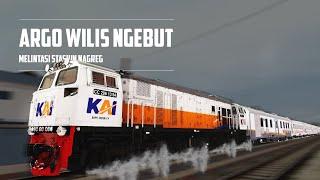 Argo Wilis Ngebut - Trainz Simulator Indonesia HD